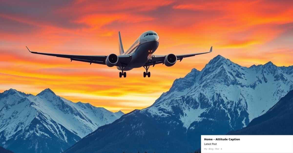 160 Catchy Airplane Captions For Instagram