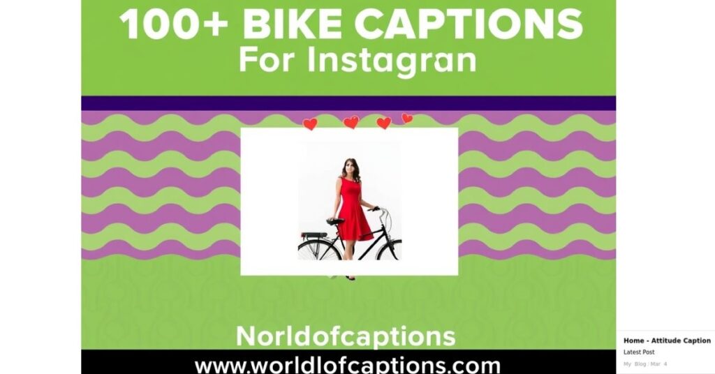 Short Bike Captions for Instagram