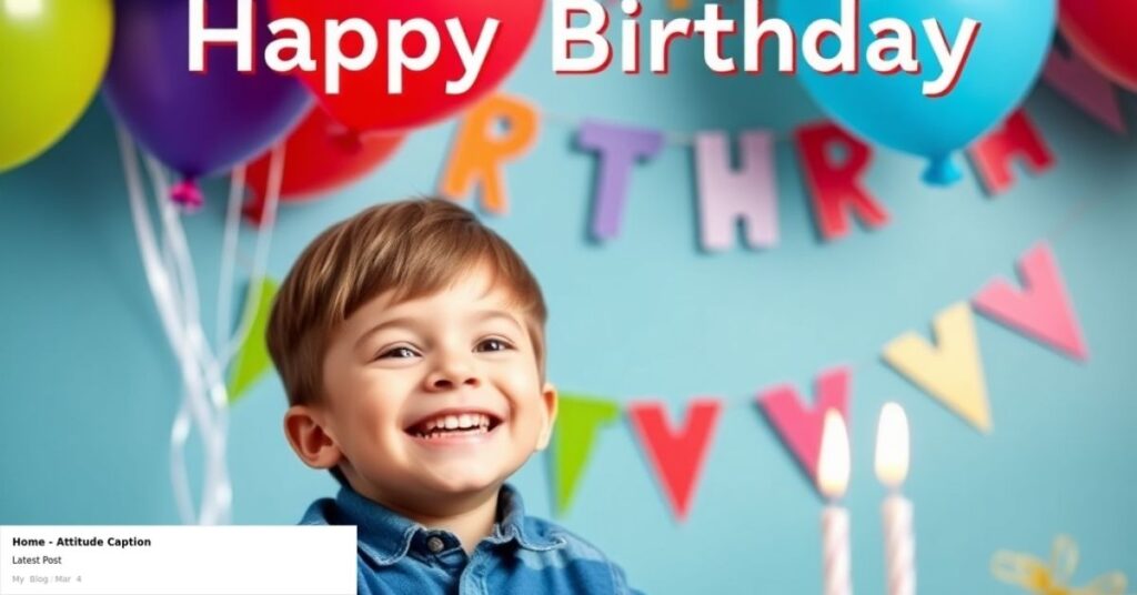 Birthday Wishes Status for Younger Brother