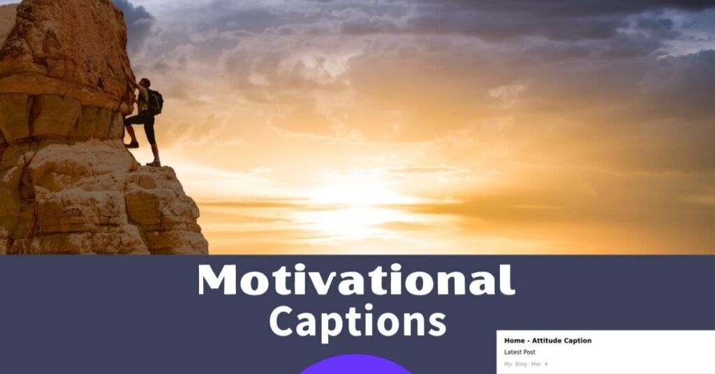 Motivational Caption