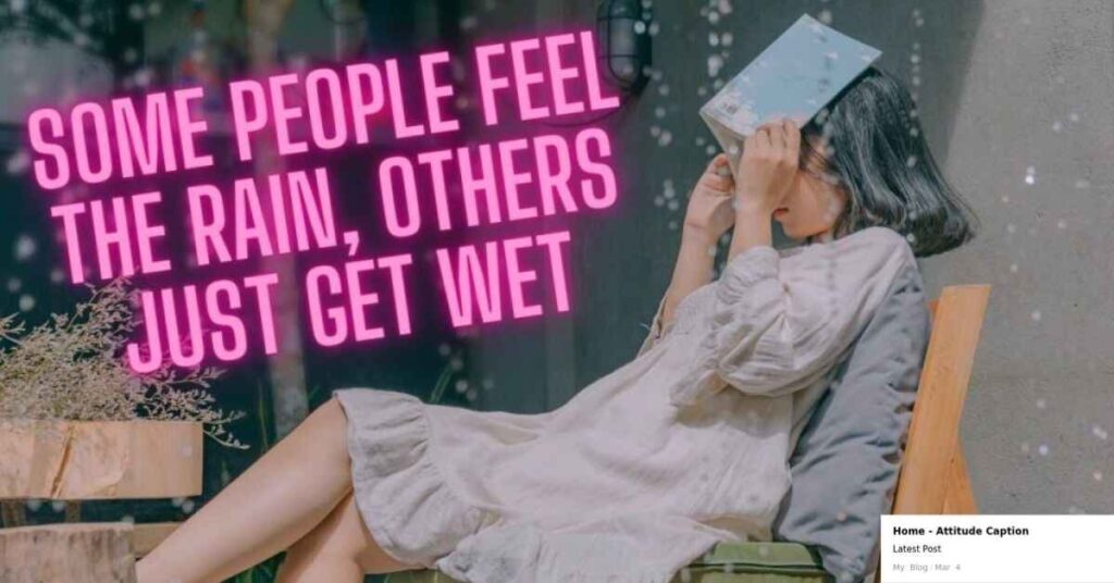 Caption About Rain Tea