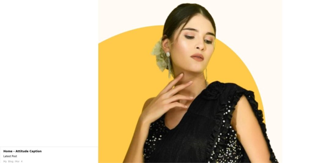 Captions About Sarees