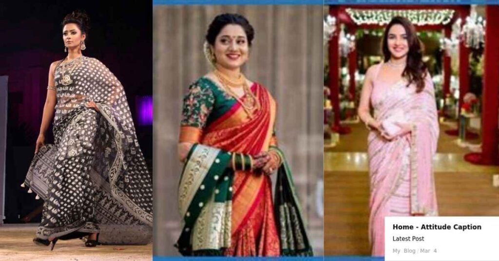 Captions About Sarees 2025